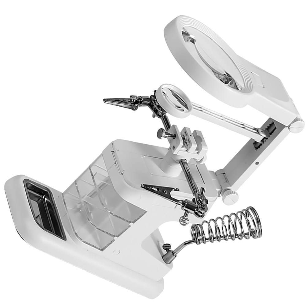 10 LED Light Magnifier Station - Electronics Repair Hobby 评论和价格