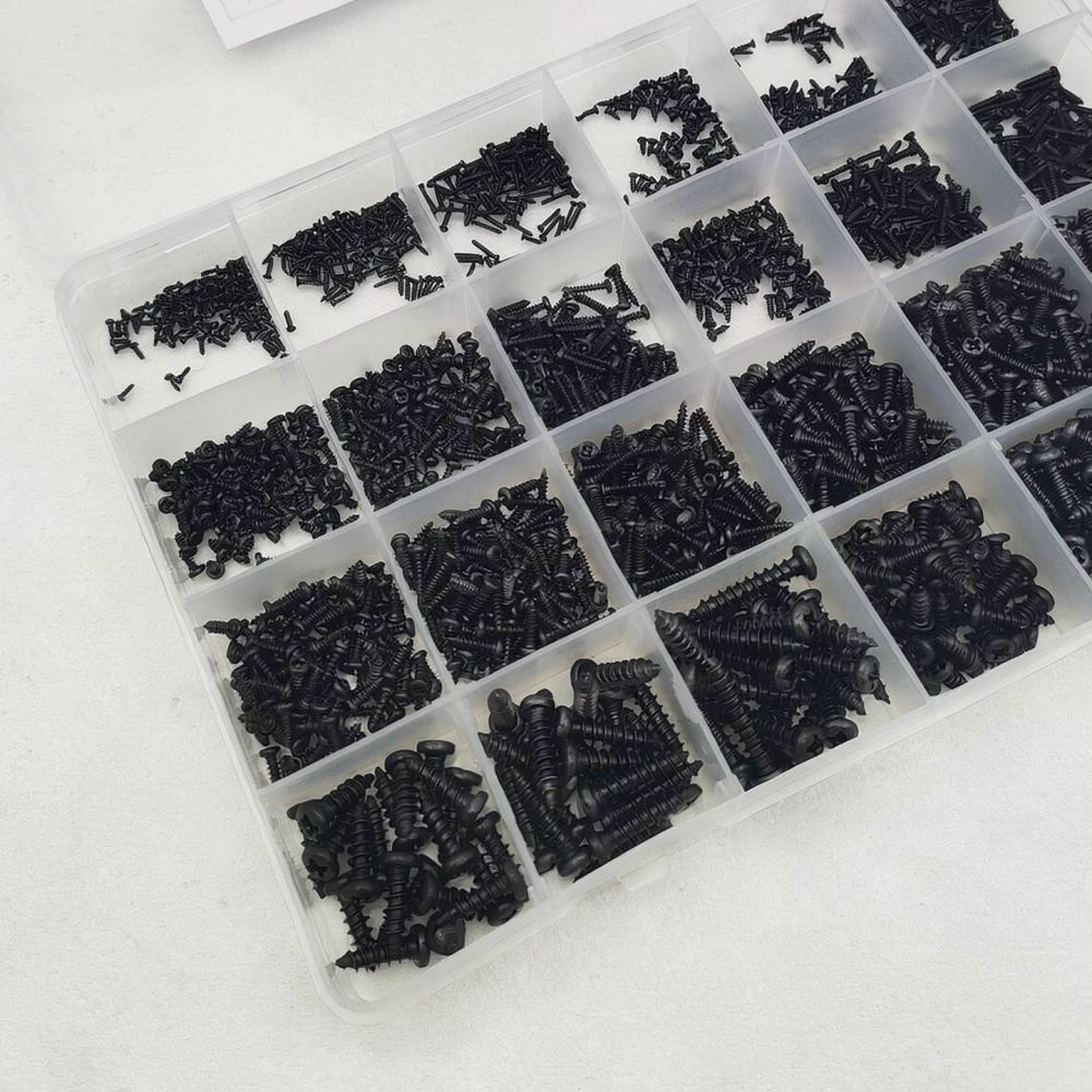 Black Carbon Steel Self Tappin - Electronics Repair Hobby 评论和价格